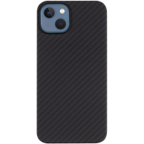 Tactical Aramid kryt se vzorem karbonových vláken a MagSafe pro iPhone 13 - tmavě šedý