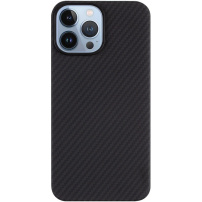 Tactical Aramid kryt se vzorem karbonových vláken a MagSafe pro iPhone 13 Pro Max - tmavě šedý