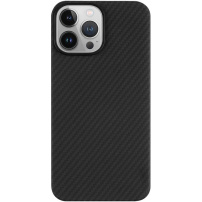 Tactical Aramid kryt se vzorem karbonových vláken a MagSafe pro iPhone 14 Pro - tmavě šedý