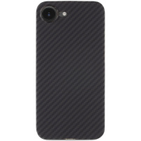 Tactical Aramid kryt se vzorem karbonových vláken a MagSafe pro iPhone 16e / 17e - tmavě šedý