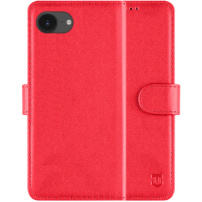 Tactical Field Notes flipové pouzdro pro iPhone 16e / 17e - červené
