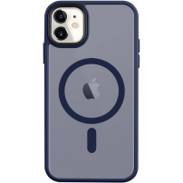 Tactical Hyperstealth transparentní kryt s MagSafe pro iPhone 11 - tmavě modrý