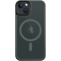 Tactical Hyperstealth transparentní kryt s MagSafe pro iPhone 13 mini - olivový
