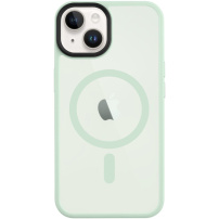 Tactical Hyperstealth transparentní kryt s MagSafe pro iPhone 14 - zelený