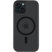 Tactical Hyperstealth transparentní kryt s MagSafe pro iPhone 15 - tmavě šedý