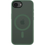 Tactical Hyperstealth transparentní kryt s MagSafe pro iPhone 16e / 17e - olivový