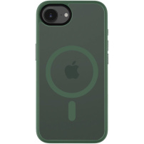 Tactical Hyperstealth transparentní kryt s MagSafe pro iPhone 16e / 17e - olivový