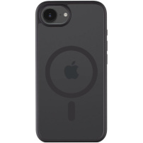 Tactical Hyperstealth transparentní kryt s MagSafe pro iPhone 16e / 17e - tmavě šedý