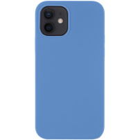 Tactical Velvet Smoothie silikonový kryt s MagSafe pro iPhone 12 / 12 Pro - modrý