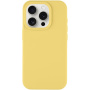 Tactical Velvet Smoothie silikonový kryt s MagSafe pro iPhone 15 Pro - banánový