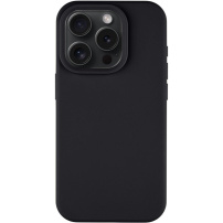 Tactical Velvet Smoothie silikonový kryt s MagSafe pro iPhone 15 Pro - černý