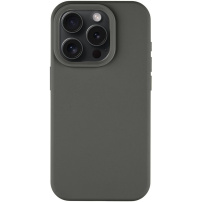 Tactical Velvet Smoothie silikonový kryt s MagSafe pro iPhone 15 Pro - temně zelený