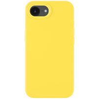 Tactical Velvet Smoothie silikonový kryt s MagSafe pro iPhone 16e / 17e - banánový