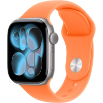 Originální Apple sportovní řemínek pro Apple Watch 42mm / 41mm / 40mm / 38mm - M/L - mandarinkově oranžový