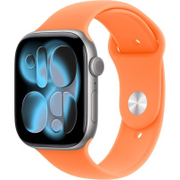 Originální Apple sportovní řemínek pro Apple Watch Ultra 49mm / 46mm / 45mm / 44mm / 42mm - S/M - mandarinkově oranžový