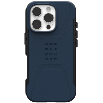 UAG Civilian odolný kryt s MagSafe pro iPhone 16 Pro - tmavě modrý