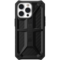 UAG Monarch Carbon Fiber extrémně odolný kryt pro iPhone 13 Pro - černý