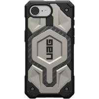 UAG Monarch Pro extrémně odolný kryt s MagSafe pro iPhone 16e / 17e - titanový