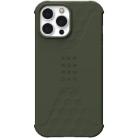 UAG Standard Issue silikonový odolný kryt pro iPhone 13 Pro Max - olivový