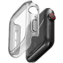 UNIQ Garde Hybrid pouzdro s ochranou displeje pro Apple Watch 42mm (Series 10 / 11) - kouřové