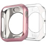 DUX DUCIS 2v1 sada ochranných pouzder pro Apple Watch 44mm - růžovočirá