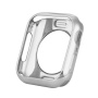 DUX DUCIS 2v1 sada ochranných pouzder pro Apple Watch 44mm - stříbrnočirá
