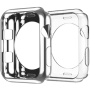 DUX DUCIS 2v1 sada ochranných pouzder pro Apple Watch 38mm - stříbrnočirá