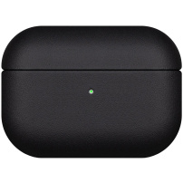 Ochranný kožený obal pro AirPods Pro 2 - černý