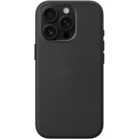 Ochranný kryt s textilním povrchem a MagSafe pro iPhone 16 Pro Max - černý