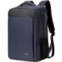 COOLBELL CB-8308 batoh s externím USB portem a zámkem zipů pro iPad / MacBook do 17" - tmavě modrý