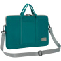 COOLBELL CB-2125 brašna s popruhem pro iPad do 13" / MacBook do 14" - petrolejová