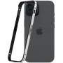 Ochranný rámeček pro iPhone 14 Pro / 15 - černostříbrný