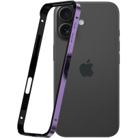 Ochranný rámeček pro iPhone 16 Pro / 17 - fialový