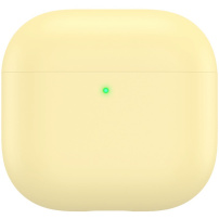 AhaStyle silikonový obal pro AirPods 4 / 5 - žlutý