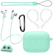 Praktická sada 6v1 pro AirPods Pro 3 - mentolová