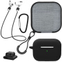 Praktická sada 5v1 pro AirPods Pro 2 - černá