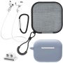Praktická sada 5v1 pro AirPods Pro 2 - modrošedá