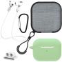 Praktická sada 5v1 pro AirPods Pro 2 - zelená