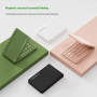 B023 skládací bezdrátová Bluetooth klávesnice - bílá