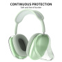 AhaStyle transparentní kryty sluchátek pro AirPods Max 1 / 2 - zelené