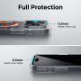 Transparentní kryt se třpytkami, vzorem lučních květin a MagSafe pro iPhone 14 Pro - barevný