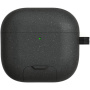 Obal s výklopným stojánkem a karabinou pro AirPods 4 / 5 - tmavě šedý