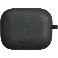 Obal s výklopným stojánkem a karabinou pro AirPods Pro 3 - tmavě šedý