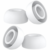 AhaStyle náhradní silikonové špunty pro AirPods Pro 3 - M - 2 ks - bílé