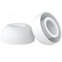 AhaStyle náhradní silikonové špunty pro AirPods Pro 3 - M - bílé