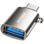 JOYROOM S-H151 nabíjecí a datová redukce - USB-A na USB-C - stříbrná
