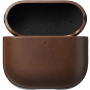 Nomad Modern Leather kožený obal pro AirPods 4 / 5 - tmavě hnědý