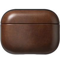 Nomad Modern Leather kožený obal pro AirPods Pro 3 - tmavě hnědý
