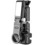 CYKE Q18 Bluetooth selfie tyč s tripodem, Gimbal stabilizátorem a světlem pro iPhone - černá