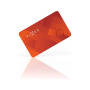 FIXED Tag Card smart lokátor ve stylu karty s podporou Find My - oranžový